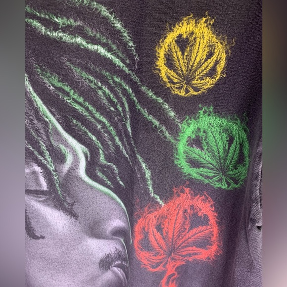 Vintage double sided Bob Marley graphic shirt - Picture 3 of 11